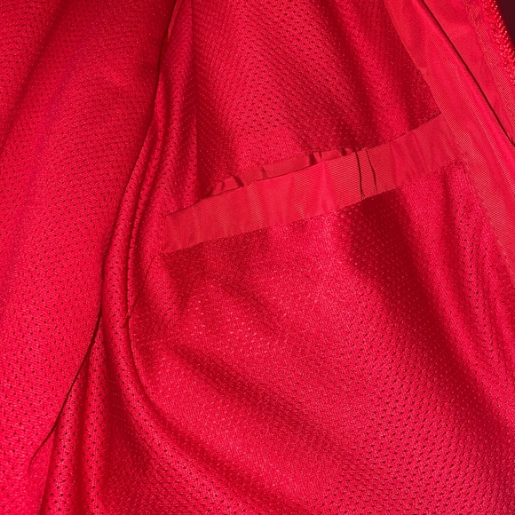 Authentic Tommy Hilfiger Red Bomber Jacket XXL - Excellent Condition - Picture 8 of 10